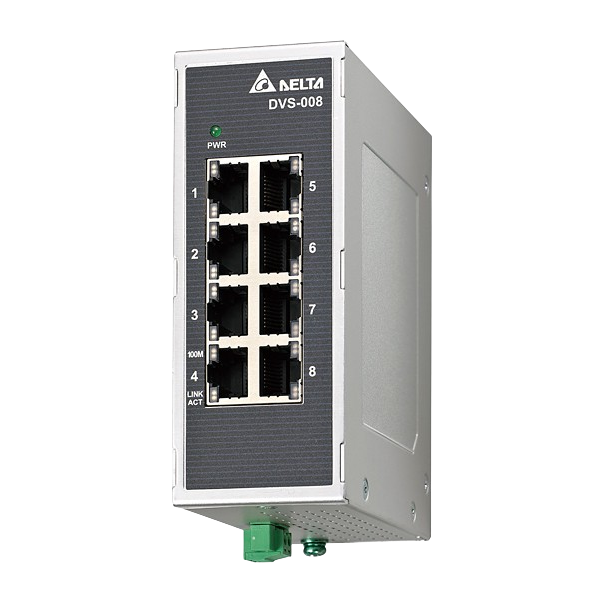 DVS-008I00 Unmanaged Fast Ethernet Switch
