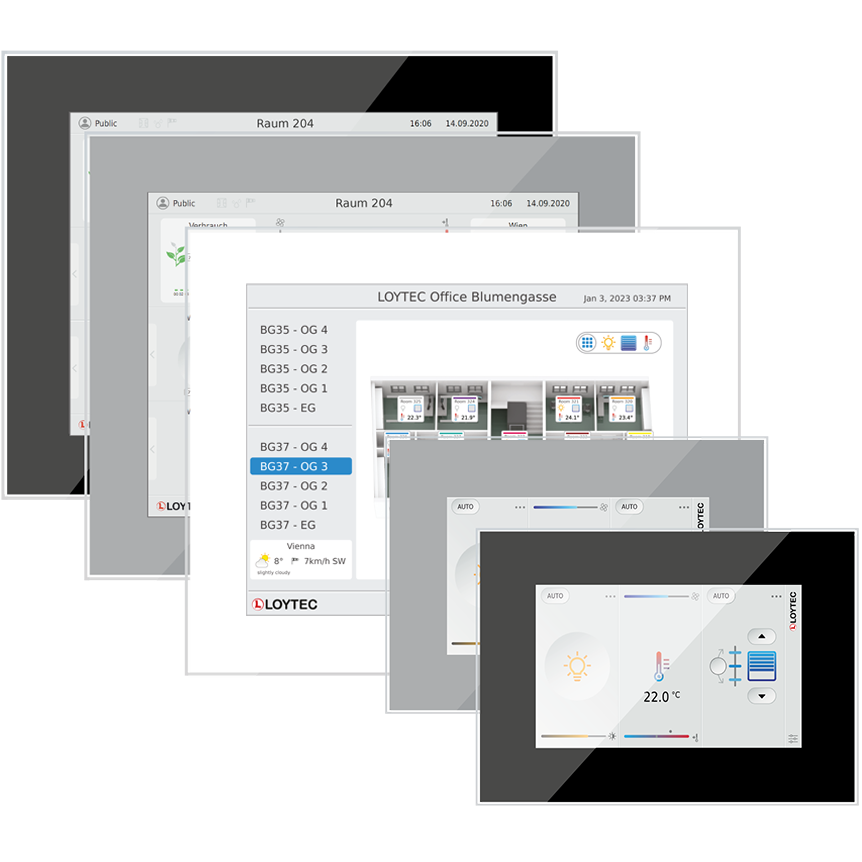 Glass L-VIS Touch Panels
