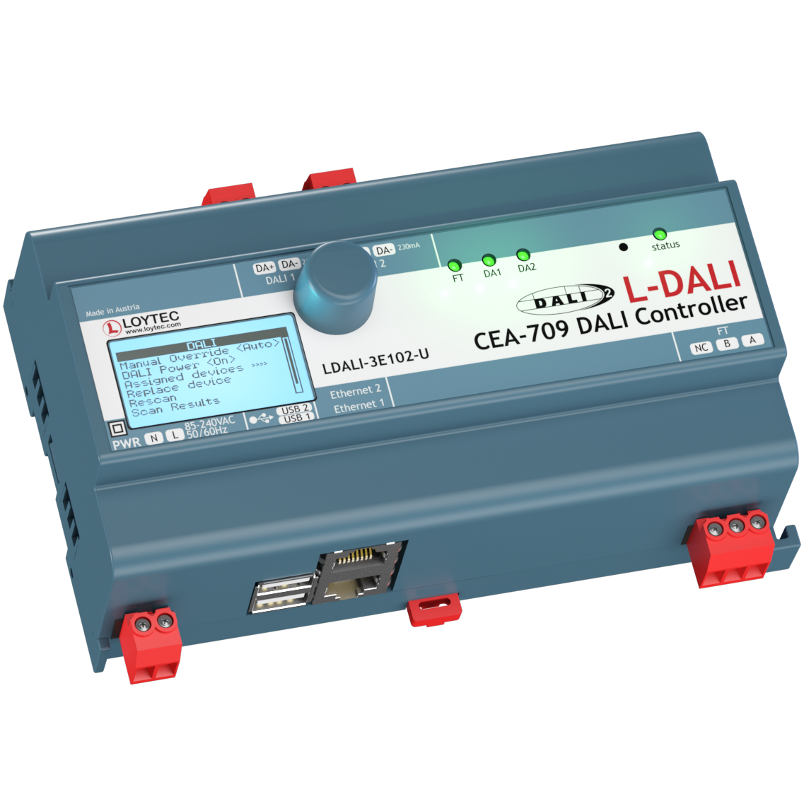 LDALI-3E102-U CEA‑709/DALI Controller