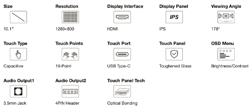 KPAD-10"/7" IoT Touch Screen