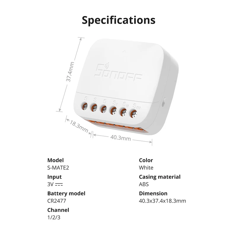 SONOFF S-MATE Extreme Switch Mate | S-MATE2 - Image 10