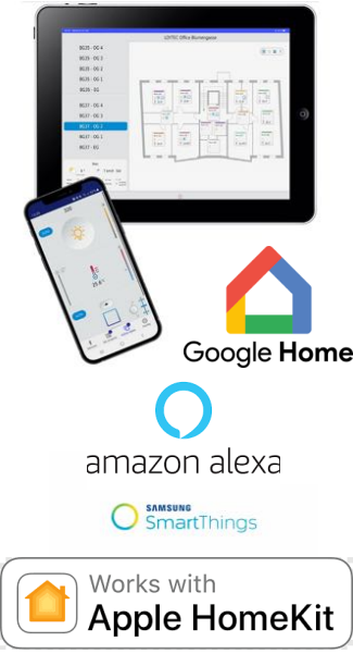Amazon Alexa - Google Home - Apple Home Kit