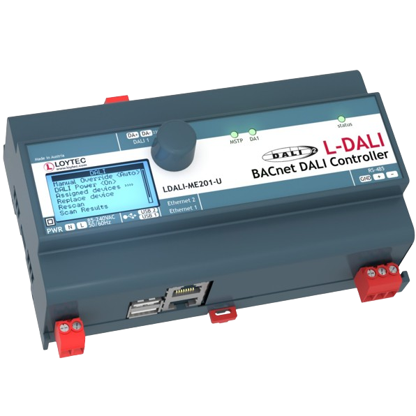 L-DALI:ME201-U BACnet/DALI Controllers
