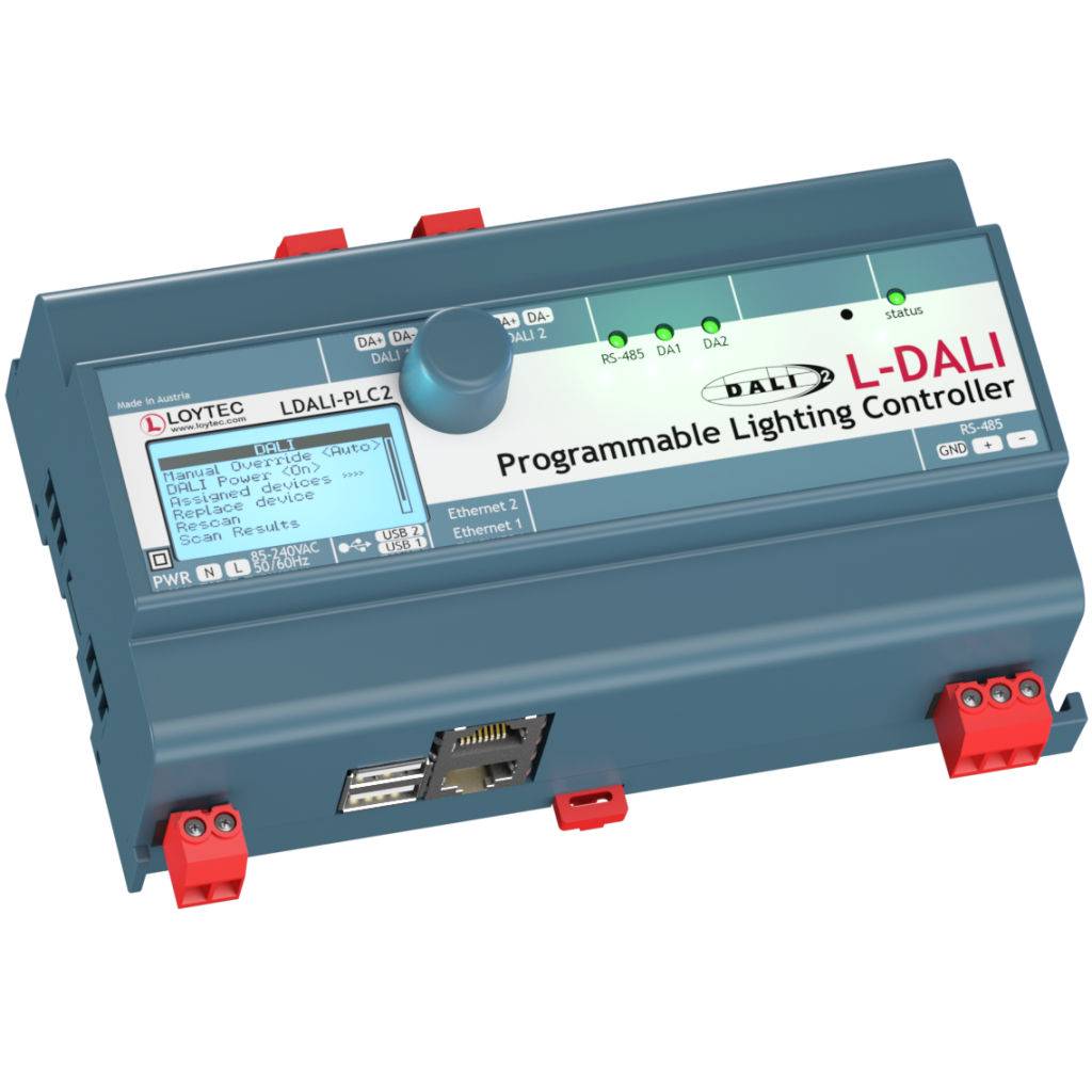LDALI‑PLC2 / LDALI‑PLC4: Programmable DALI Controller
